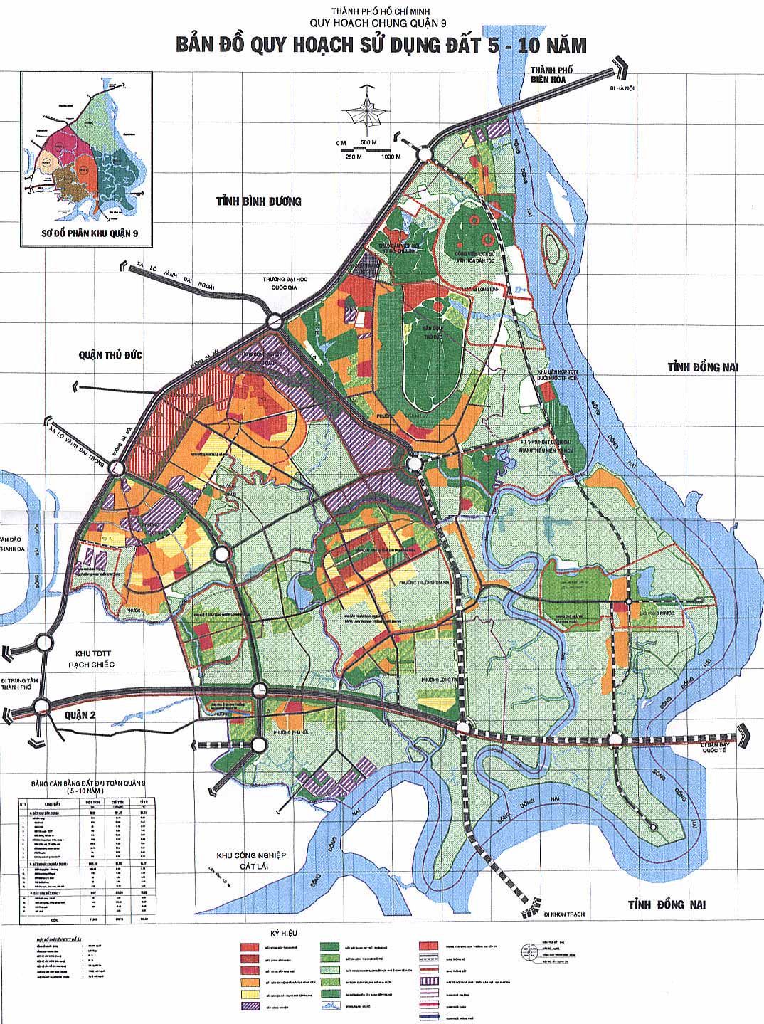 Bản đồ quy hoạch quận 9 2020
