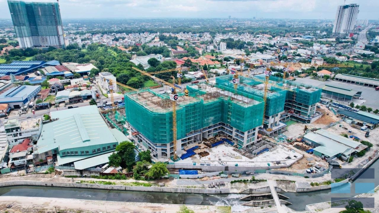 Tiến độ xây dựng dự án căn hộ Astral City tháng 10/2022
